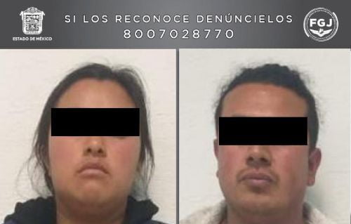 Detienen a hombre y mujer en Jilotzingo con cargamento de madera, al parecer, ilegal